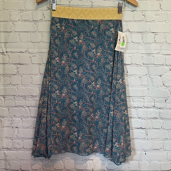 NWT LuLaRoe Lola Skirt size XXS - Picture 1 of 7